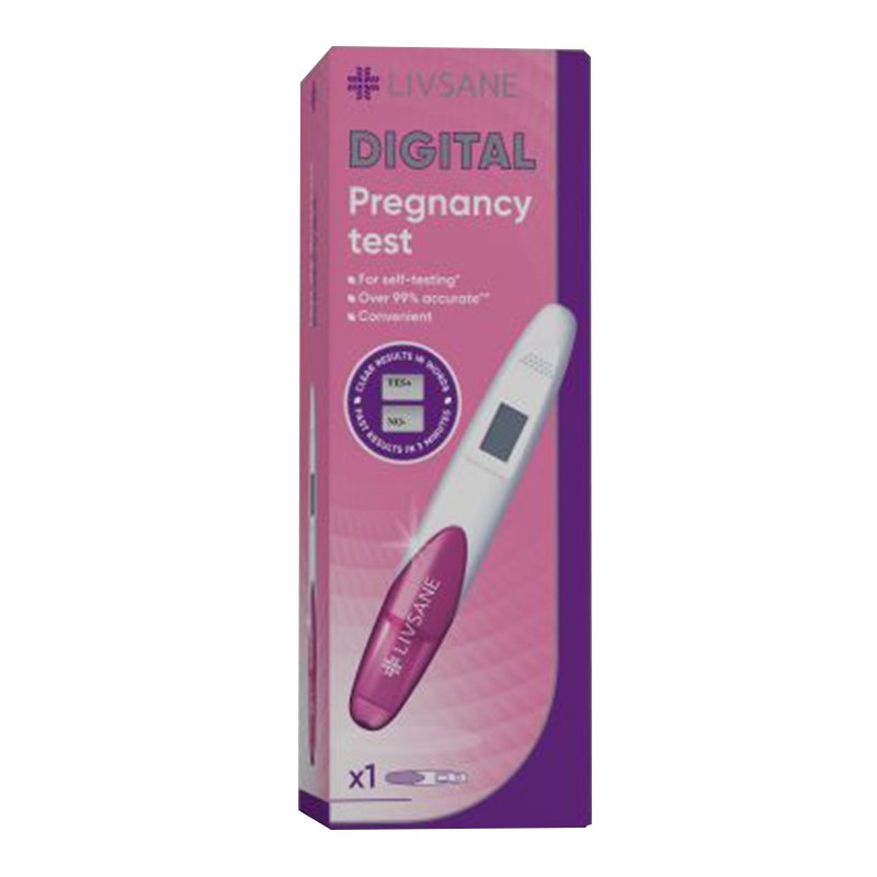 Livsane - LIVSANE DIGITÁLNY tehotenský test 1x1 ks
